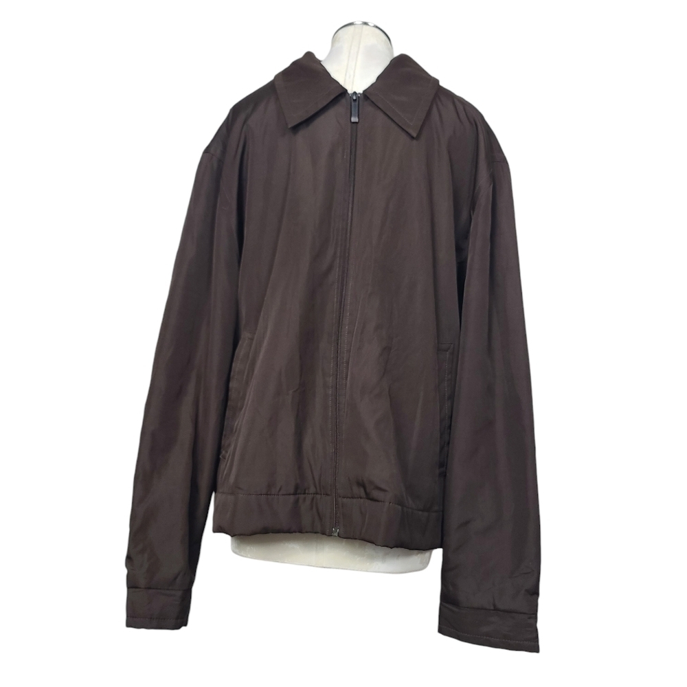 J. Ferrar Brown Full Zip Jacket XL